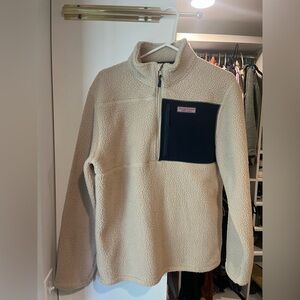 Vineyard Vines Sherpa 1/4 Zip Men Medium Jacket